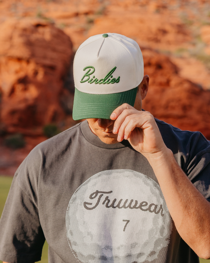 Birdies Fade Hat Natural Green 2