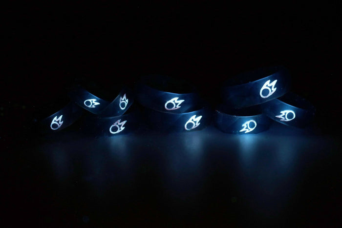 Black Mage FFXIV Ring Glow in the Dark Soul Crystal/BLM Job Stone Final Fantasy XIV FF14 - LootCaveCo