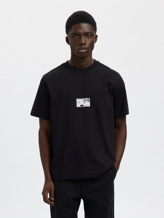 Black Organic Cotton T-shirt