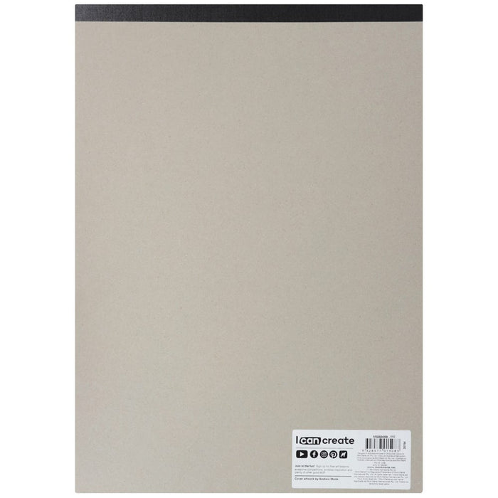 Black Paper Sketch Pad Signature 140gsm A3 25 Sheet