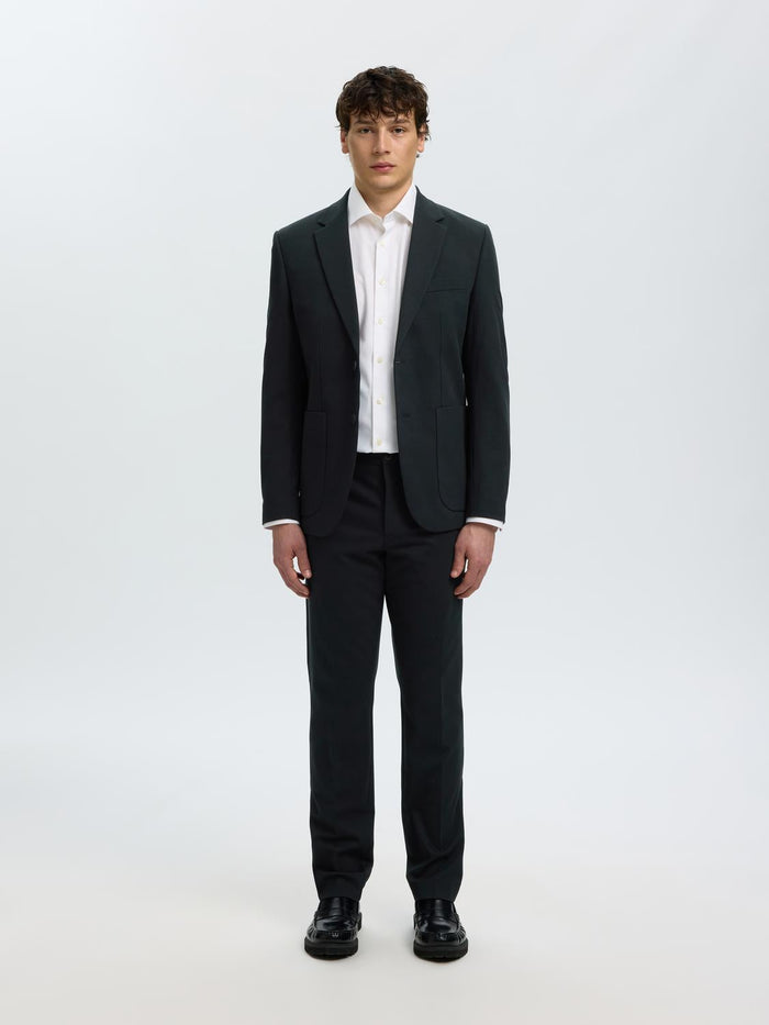 Black Tailored Suit-Set Trousers