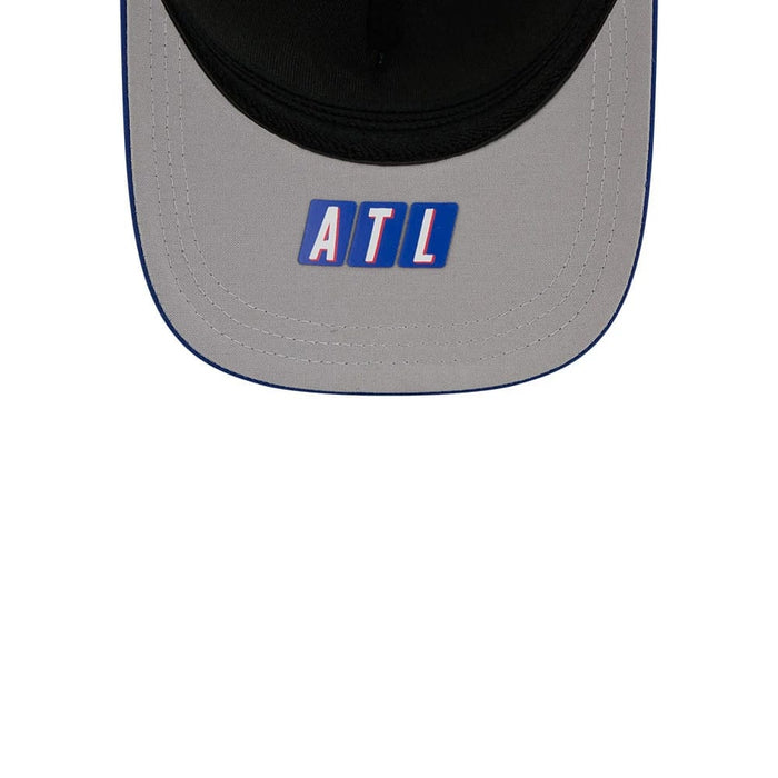 Pictured is this MLB City Connect Atlanta Braves 39THIRTY M-Crown A-Frame Stretch Fit cap in Blue. 2