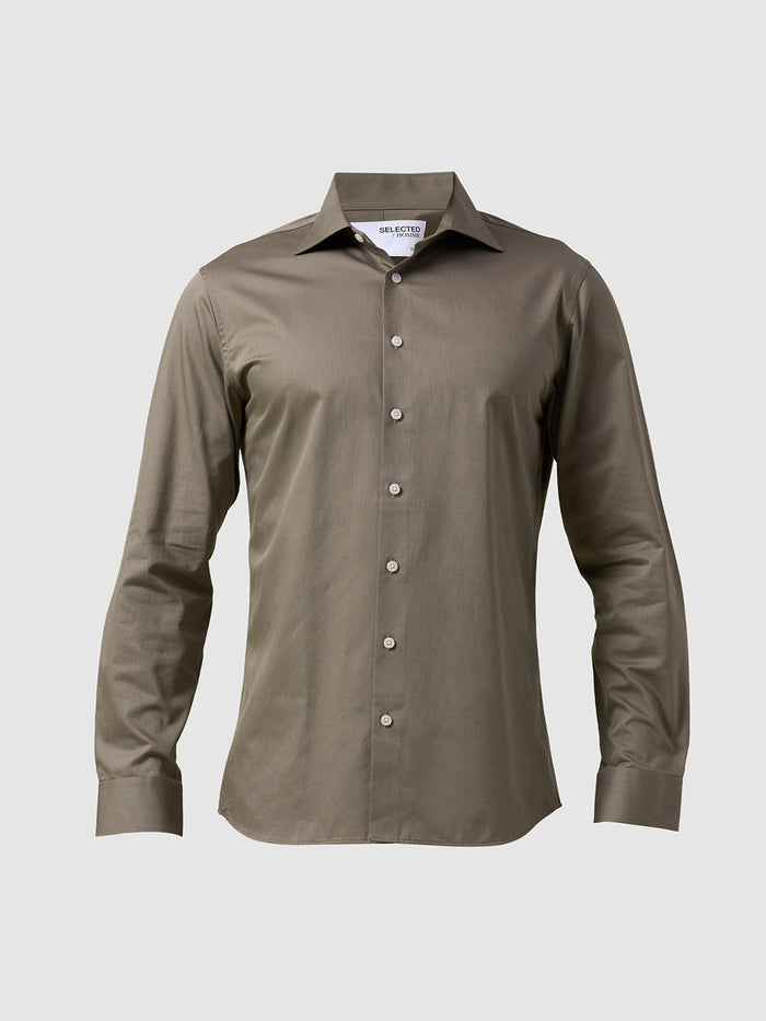Brown Full Sleeves Shirt