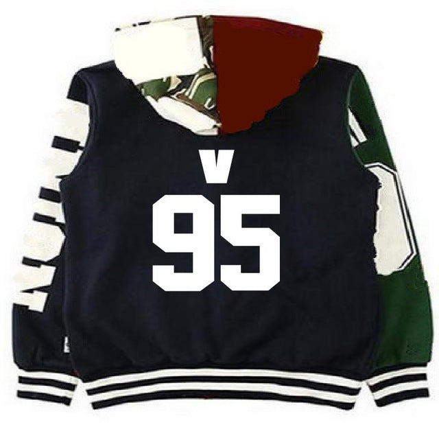 [BTS] HOODED BOMBER JACKET - Kpop FTW