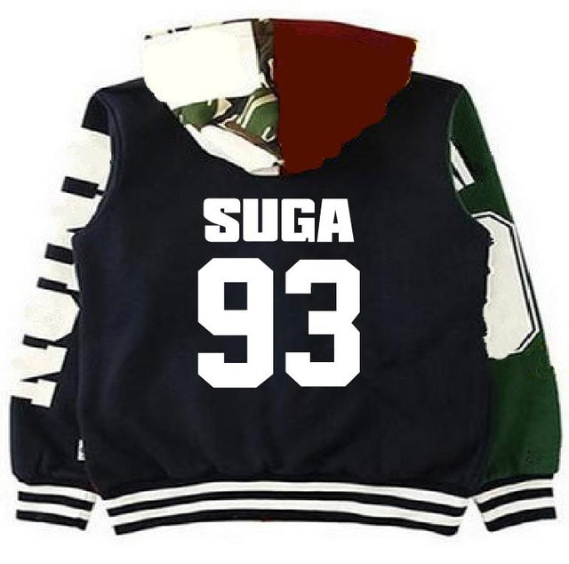 [BTS] HOODED BOMBER JACKET - Kpop FTW