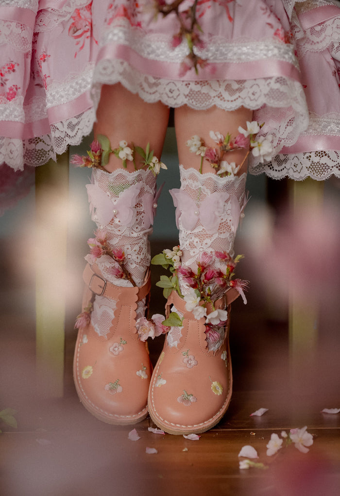 Butterfly Lace Socks - Petite Maison Kids