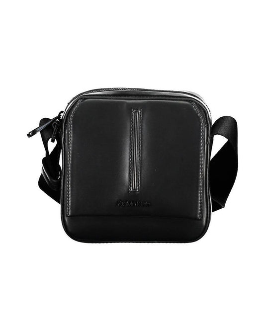 Calvin Klein Black Polyester Men's Shoulder Bag