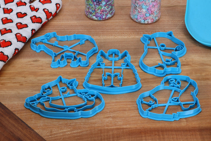 Capybarra Cookie Cutters - Orange Capybara, Soaking Capybara, Capybara Outline - Capybara gift