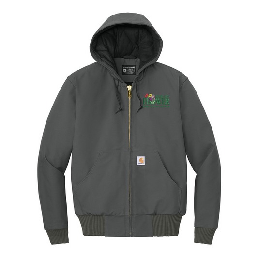 Carhartt® Quilted-Flannel-Lined Duck Active Jac