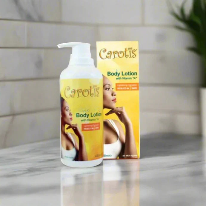 CAROTIS BODY LOTION VITAMIN A RESULTS IN 7 DAYS 13.5 OZ - Kismet Beauty Brands