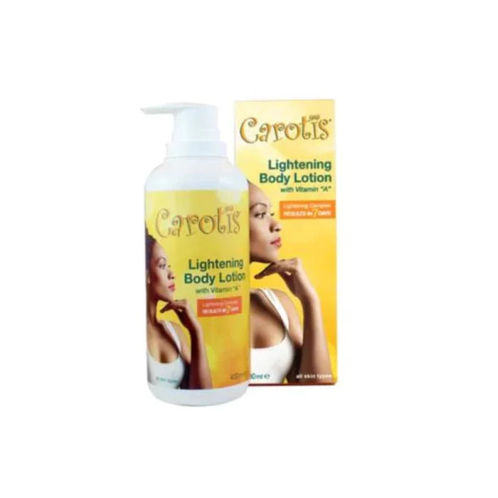 CAROTIS BODY LOTION VITAMIN "A" RESULTS IN 7 DAYS 13.5 OZ CAROTIS