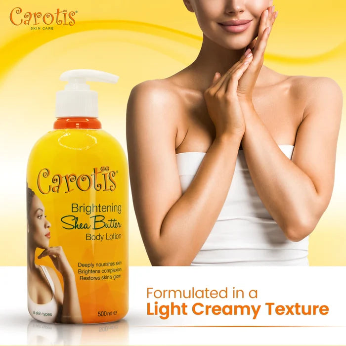 Carotis Brightening Shea Butter Body Lotion CAROTIS