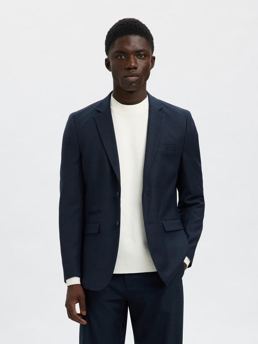 Check Formal Suit-Set Blazer