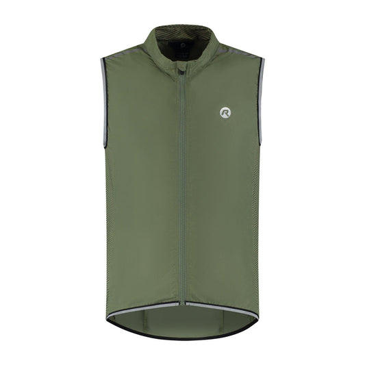 Rogelli Core windstopper heren groen voorkant.