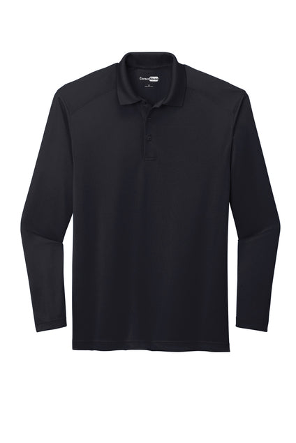 CornerStone® Select Lightweight Snag-Proof Long Sleeve Polo, Screen Print