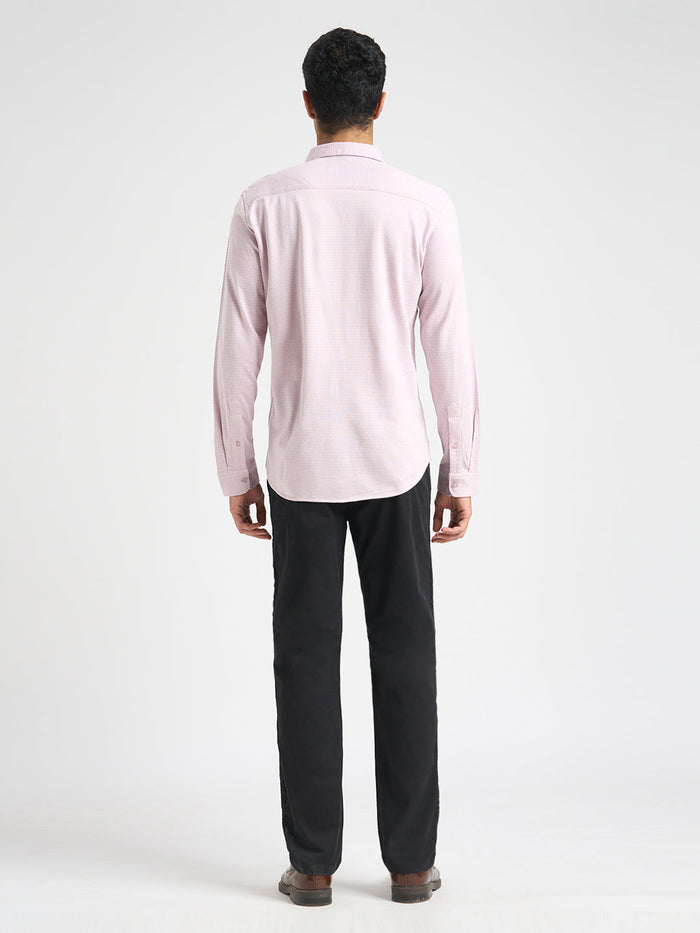 Cotton Dobby Knit Shirt