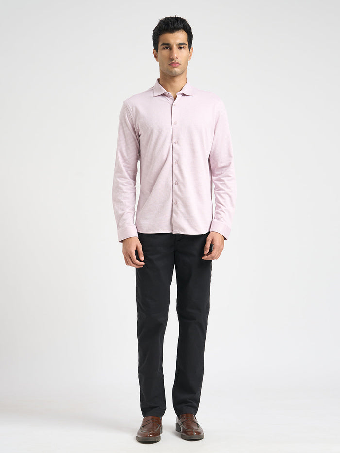 Cotton Dobby Knit Shirt
