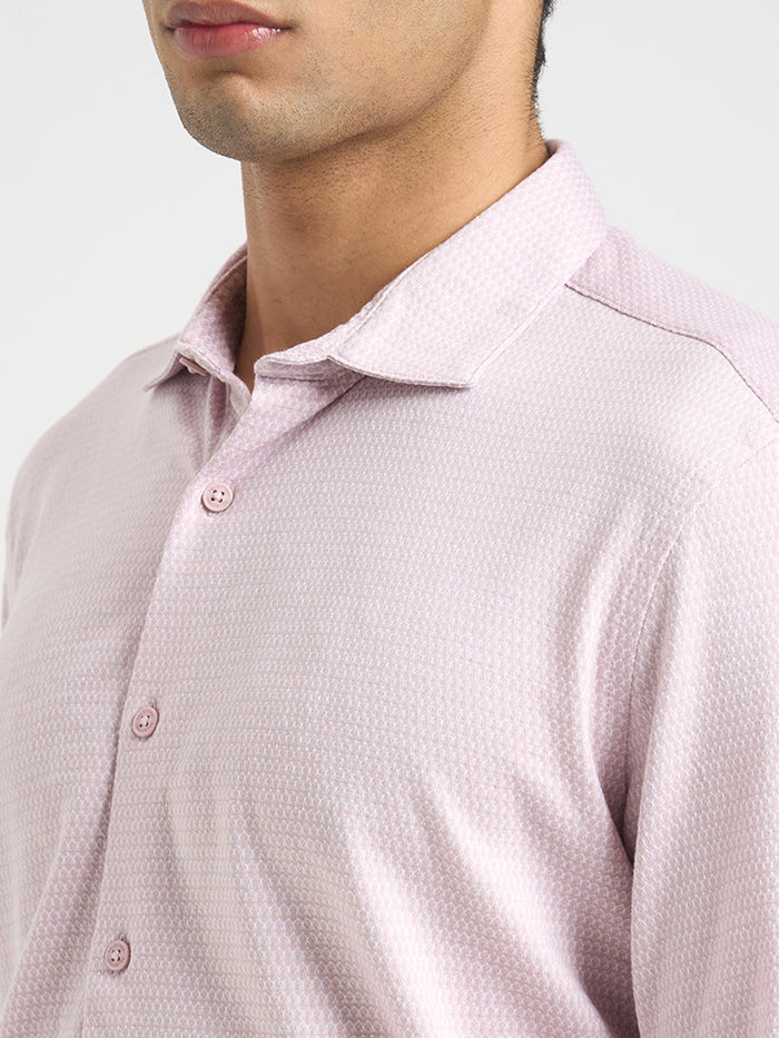 Cotton Dobby Knit Shirt