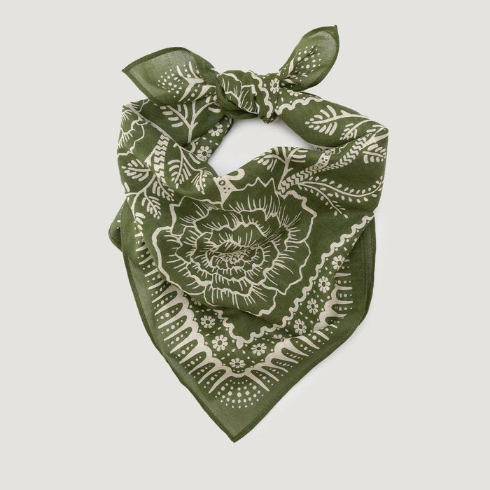 Cotton Ramble Bandana | Cactus
