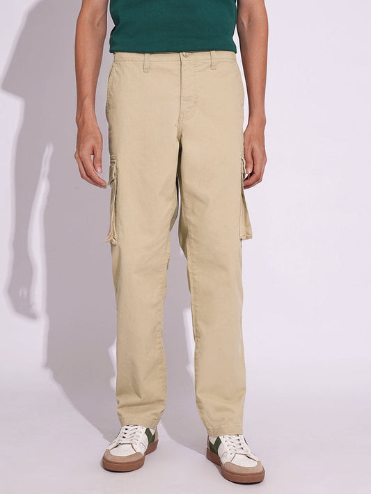 Cotton Regular Fit Cargo Pants