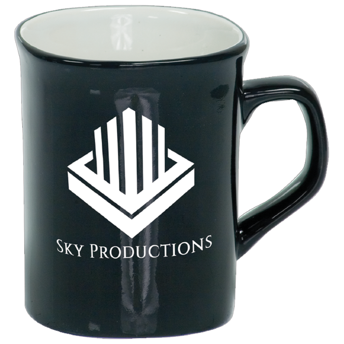 Custom 10 oz. Ceramic Rounded Corner LazerMug - LZR