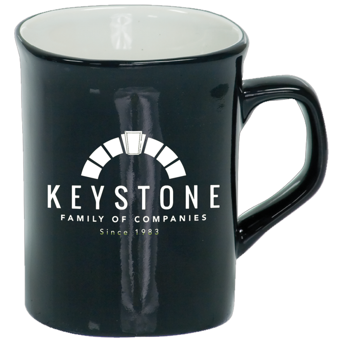 Custom 10 oz. Ceramic Rounded Corner LazerMug - LZR