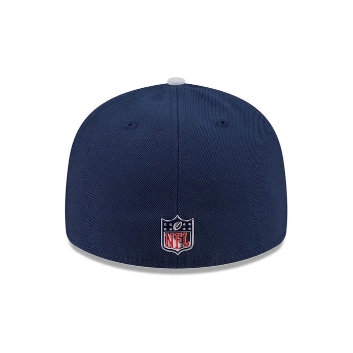 Pictured is this NFL Draft 2026 Dallas Cowboys 59FIFTY Fitted cap in dark blue. 6