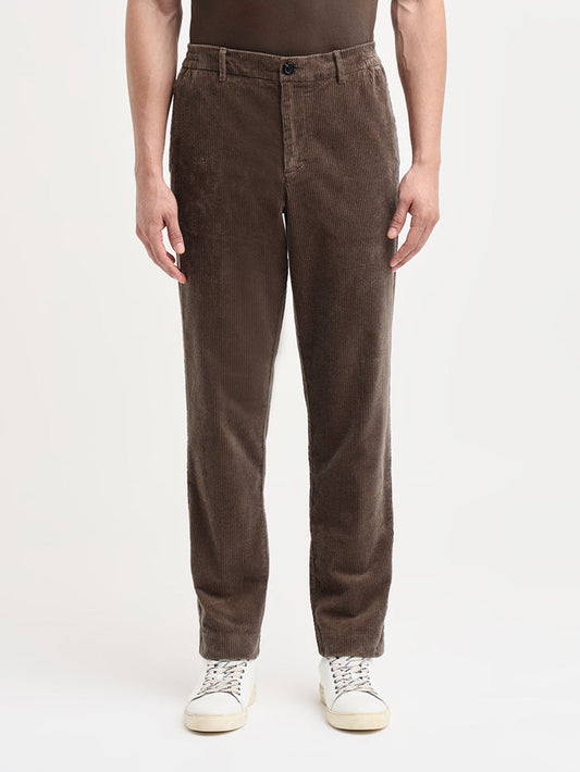 Dark Brown Corduroy Pants