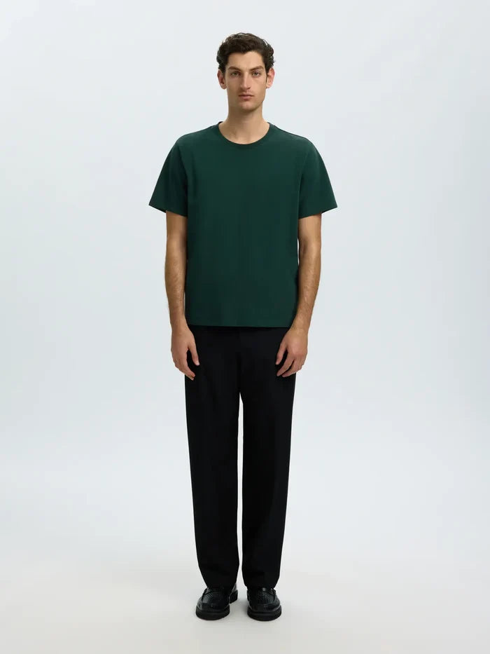 Dark Green O-Neck T-shirt