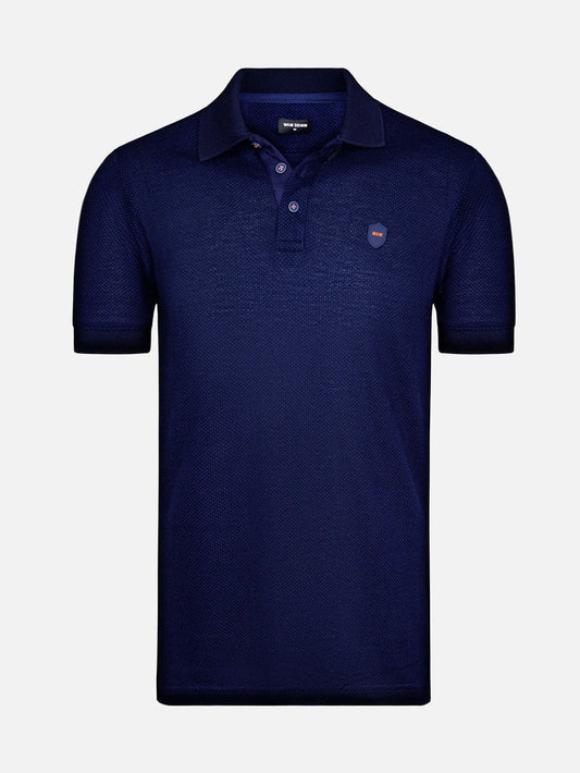 The Luciano Navy Polo Wam Denim
