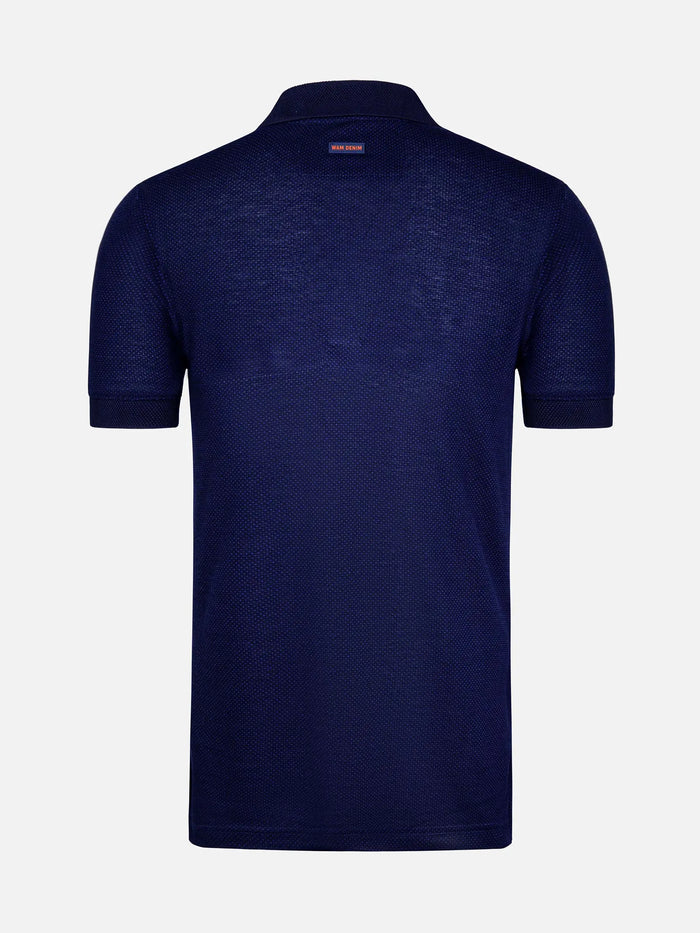 The Luciano Navy Polo Wam Denim