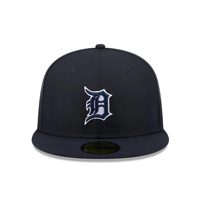 Pictured is this MLB Batting Practice 2026 Detroit Tigers 59FIFTY Fitted cap in navy. 2