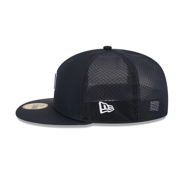 Pictured is this MLB Batting Practice 2026 Detroit Tigers 59FIFTY Fitted cap in navy. 5