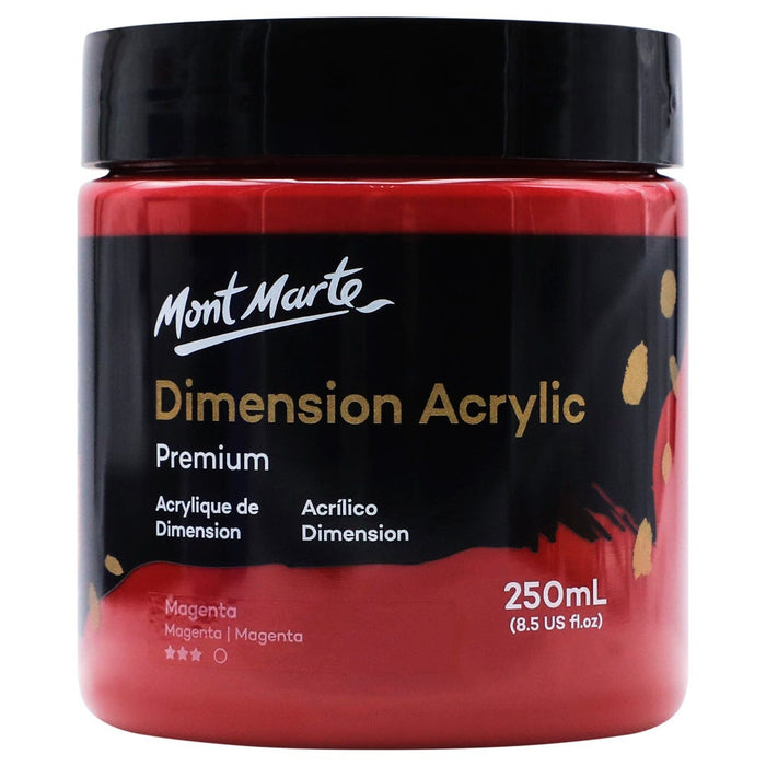 Dimension Acrylic Premium 250ml - Magenta