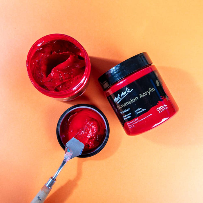 Dimension Acrylic Premium 250ml - Permanent Red