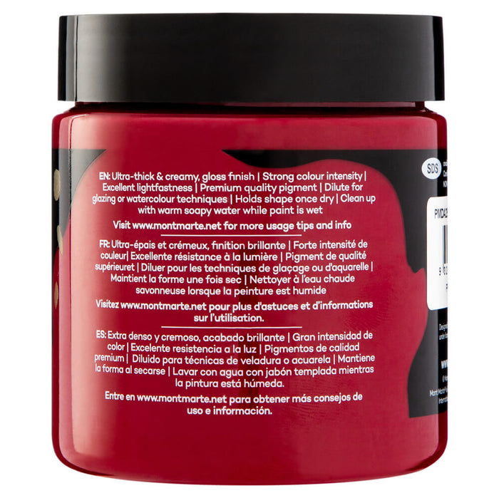 Dimension Acrylic Premium 250ml - Rose Madder