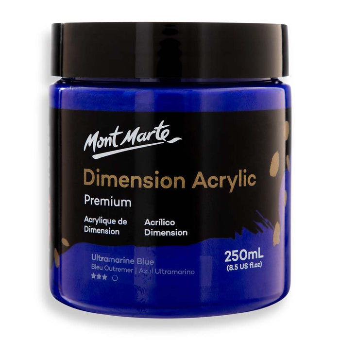 Dimension Acrylic Premium 250ml - Ultramarine Blue