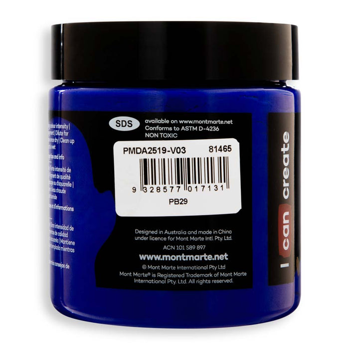 Dimension Acrylic Premium 250ml - Ultramarine Blue