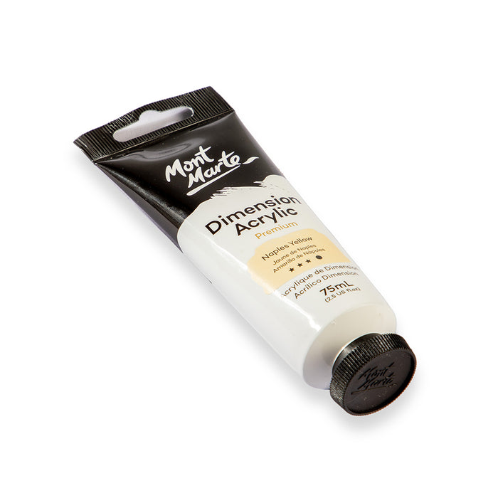 Dimension Acrylic Premium 75ml Tube - Naples Yellow