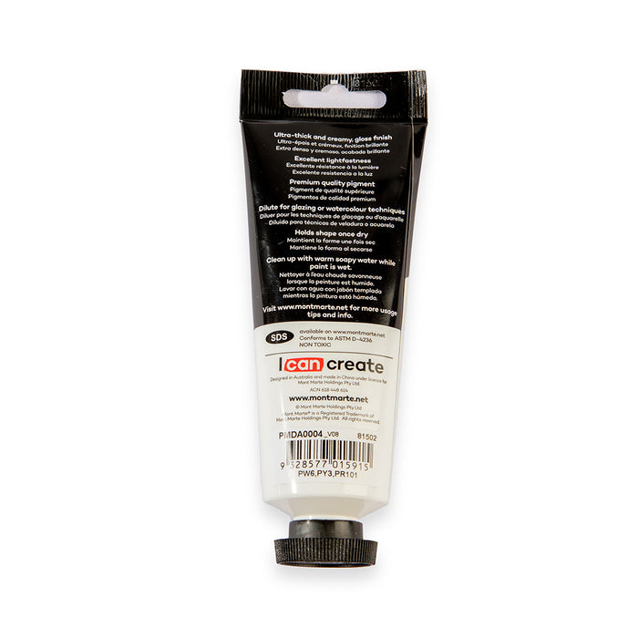 Dimension Acrylic Premium 75ml Tube - Naples Yellow