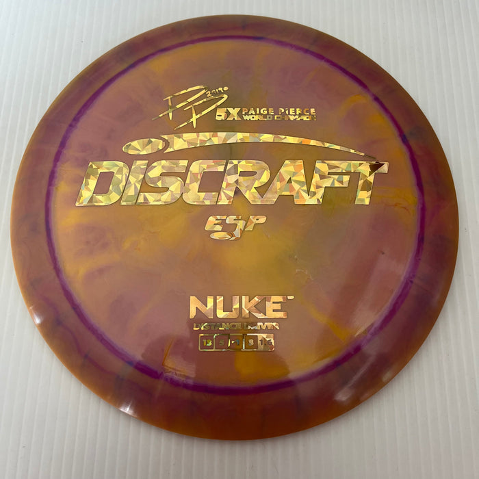 Burnt Orange & Purple/Gold Shatter Stamp 36 / 170-172 grams