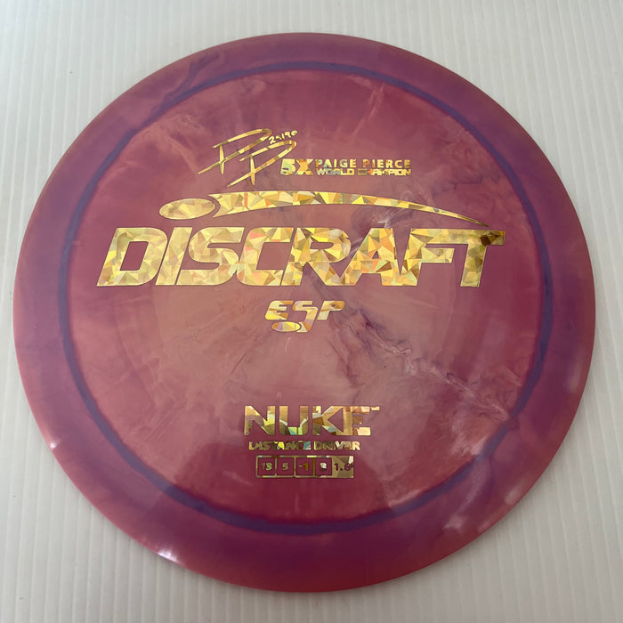 Pink & Lavender/Gold Shatter Stamp 44 / 170-172 grams