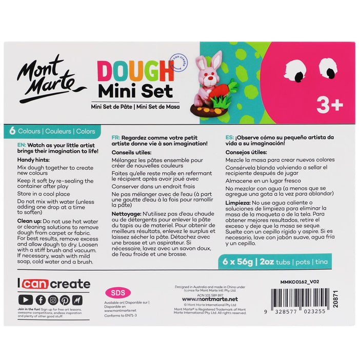 Dough Mini Set 6pc x 56g