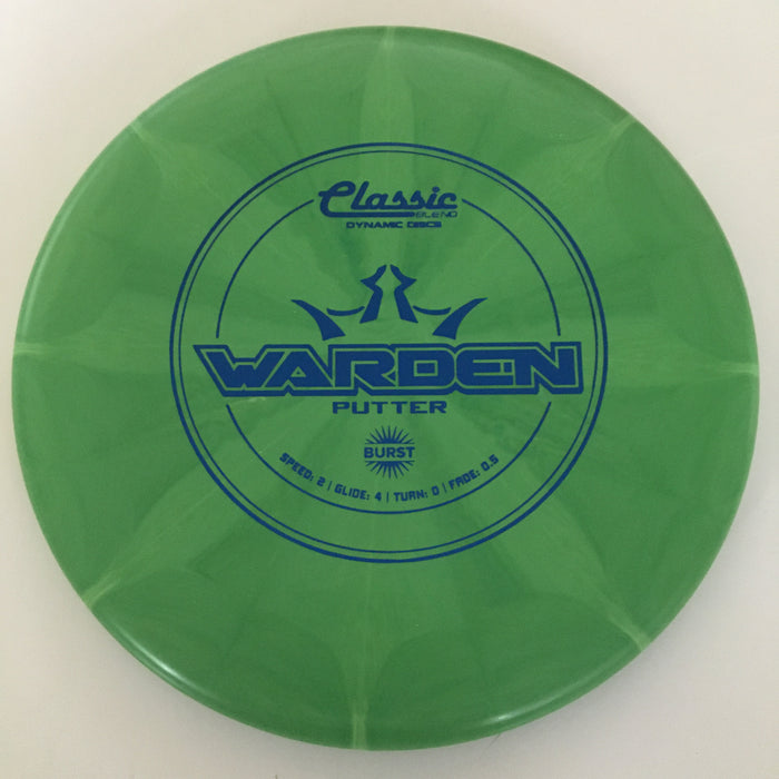 Dynamic Discs Classic Blend Burst Warden 2/4/0/0.5