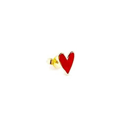Earrings Love Red 1 pc