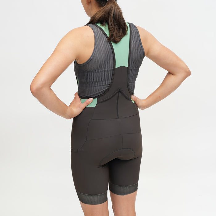 E.I. Limited Bibs for Women-Mocha