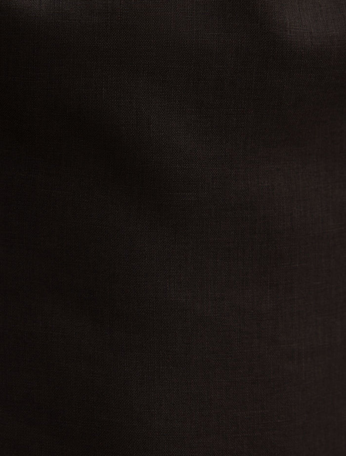 Eliza Sculpted Linen Mini Dress Forever New