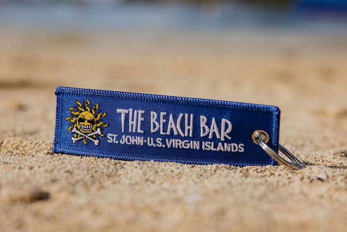 Embroidered cloth keychain