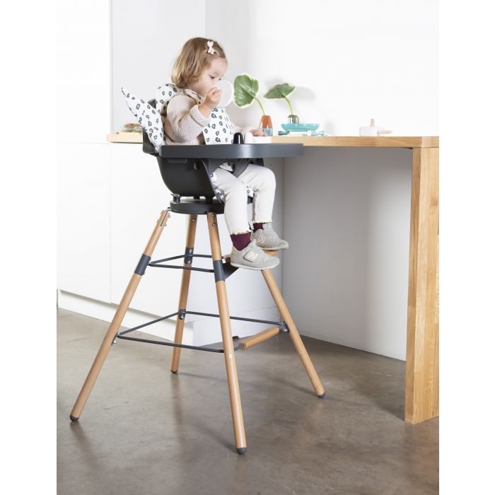 Childhome Evolution Extra Long Legs Natural/ Antracite for High chair