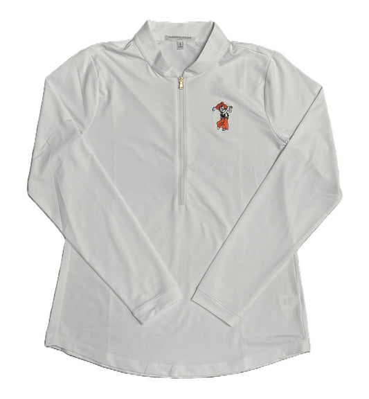 Fairway & Greene Ladies' Cat Long Sleeve Zip